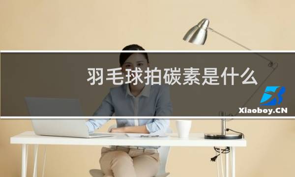 羽毛球拍碳素是什么