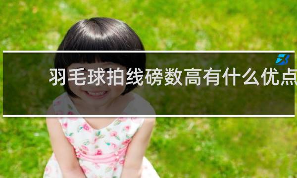羽毛球拍线磅数高有什么优点