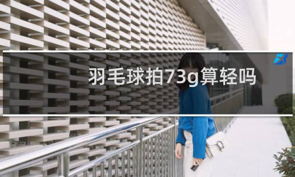 羽毛球拍73g算轻吗