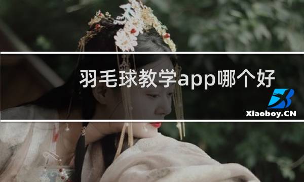 羽毛球教学app哪个好