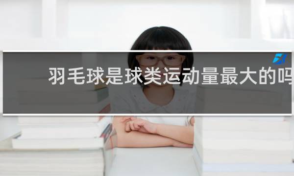 羽毛球是球类运动量最大的吗