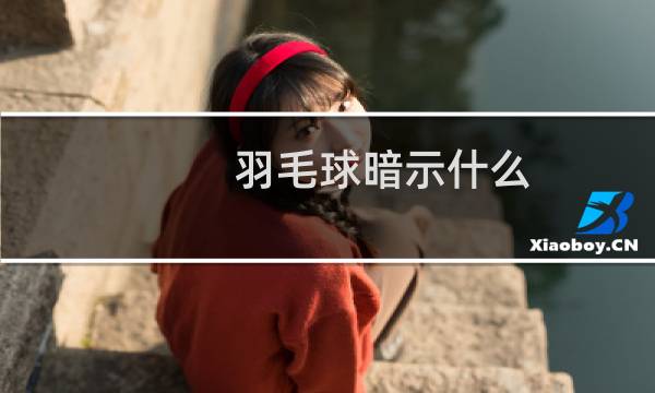 羽毛球暗示什么
