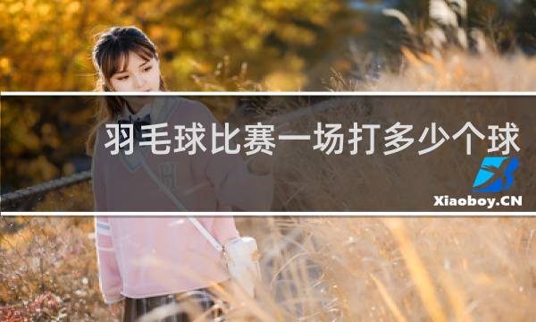 羽毛球比赛一场打多少个球