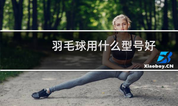 羽毛球用什么型号好