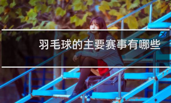 羽毛球的主要赛事有哪些