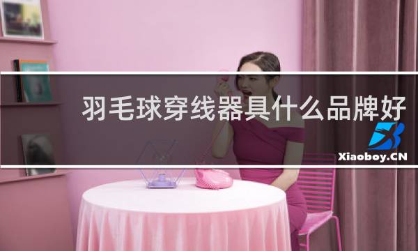 羽毛球穿线器具什么品牌好