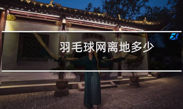 羽毛球网离地多少