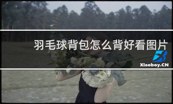 羽毛球背包怎么背好看图片