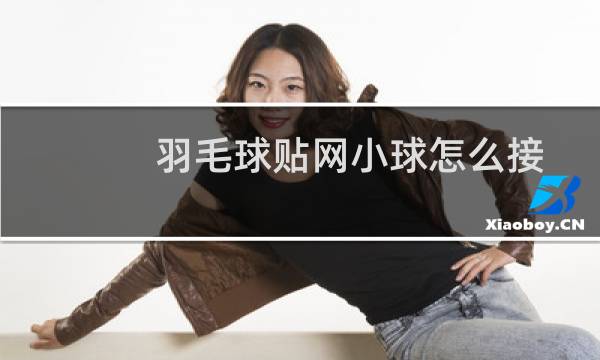 羽毛球贴网小球怎么接