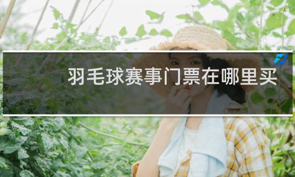 羽毛球赛事门票在哪里买