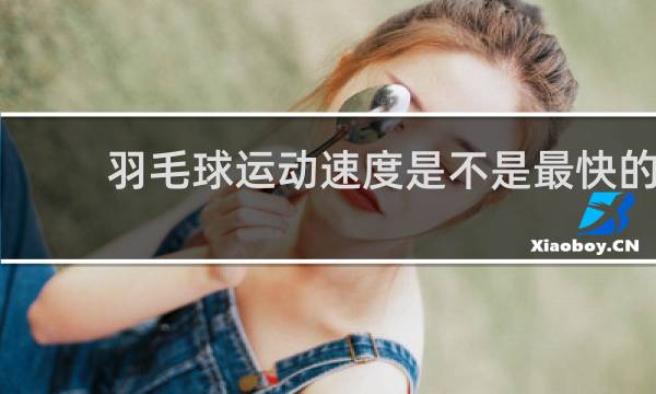 羽毛球运动速度是不是最快的