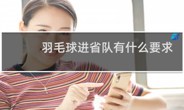 羽毛球进省队有什么要求
