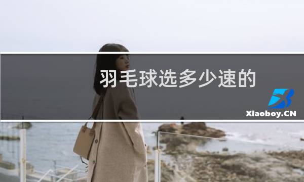 羽毛球选多少速的