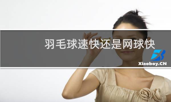 羽毛球速快还是网球快