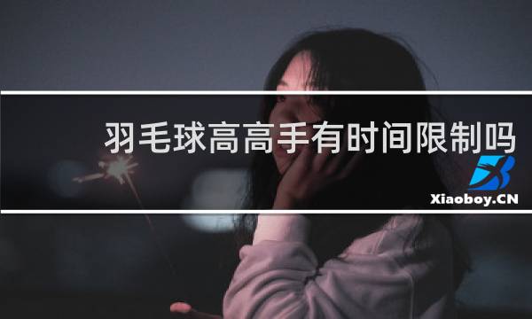 羽毛球高高手有时间限制吗