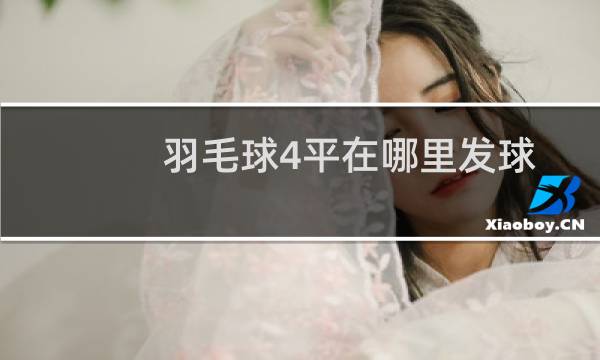 羽毛球4平在哪里发球