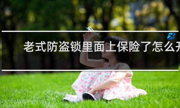 老式防盗锁里面上保险了怎么开