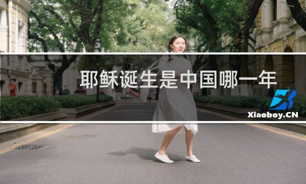 耶稣诞生是中国哪一年（处于哪个朝代）