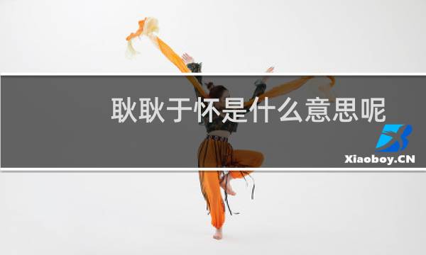 耿耿于怀是什么意思呢（耿耿于怀是什么意思啊）图片