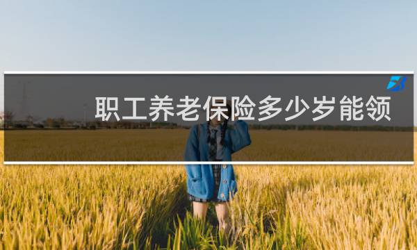 职工养老保险多少岁能领图片