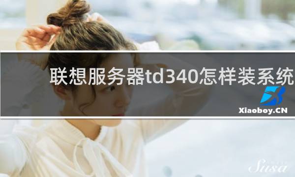 联想服务器td340怎样装系统
