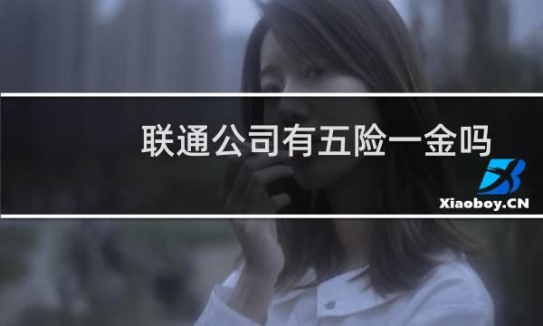 联通公司有五险一金吗