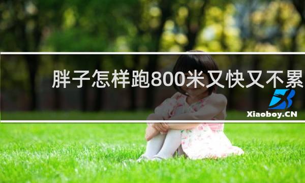 胖子怎样跑800米又快又不累