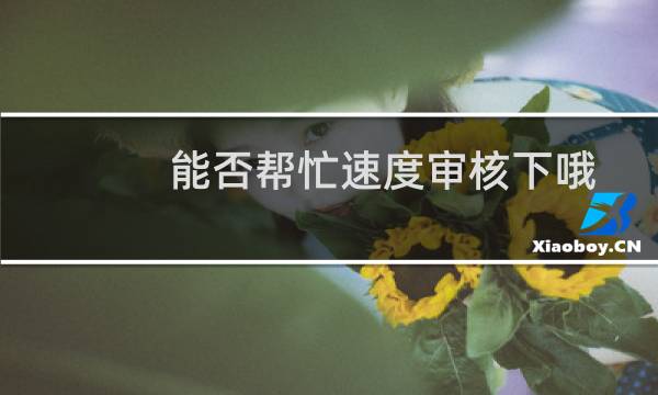 能否帮忙速度审核下哦-备案平台