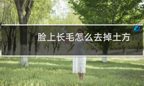 脸上长毛怎么去掉土方（脸上长毛怎么去掉）图片