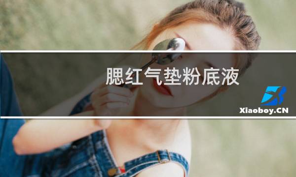 腮红气垫粉底液(气垫腮红怎么用)