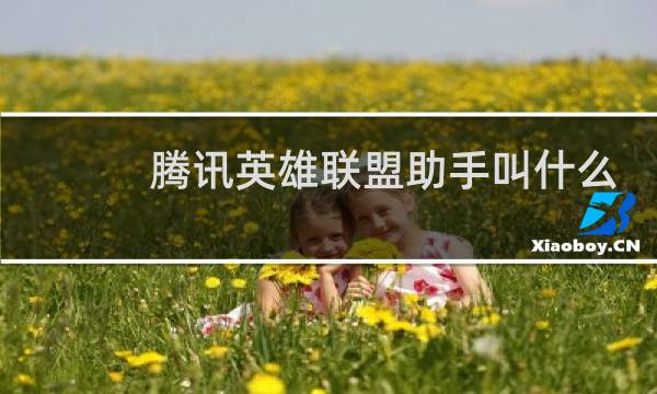 腾讯英雄联盟助手叫什么图片