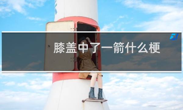 膝盖中了一箭什么梗