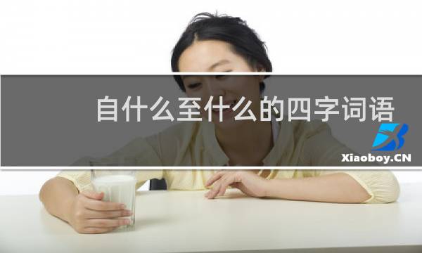自什么至什么的四字词语