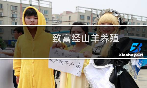 致富经山羊养殖图片