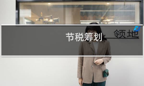 节税筹划图片