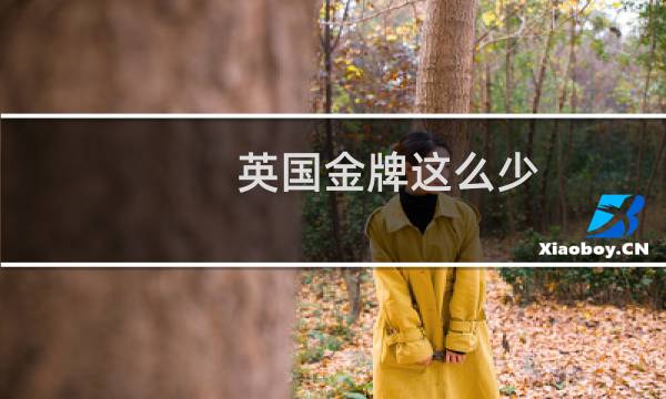 英国金牌这么少