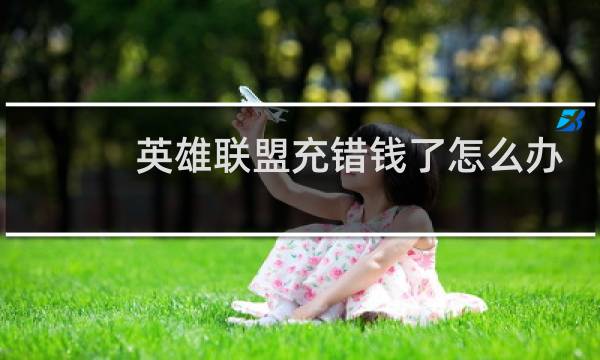 英雄联盟充错钱了怎么办图片