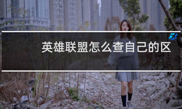 英雄联盟怎么查自己的区域图片