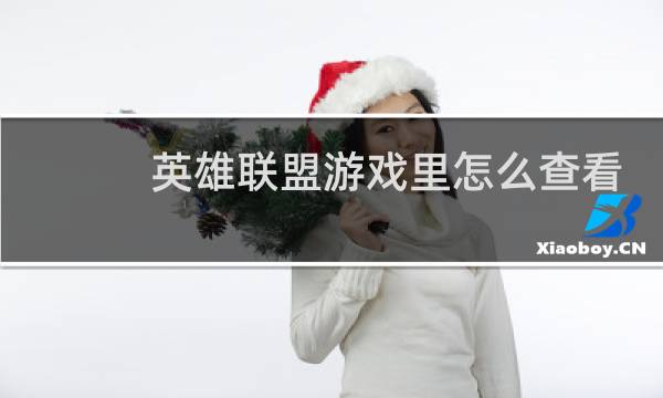 英雄联盟游戏里怎么查看楼层图片