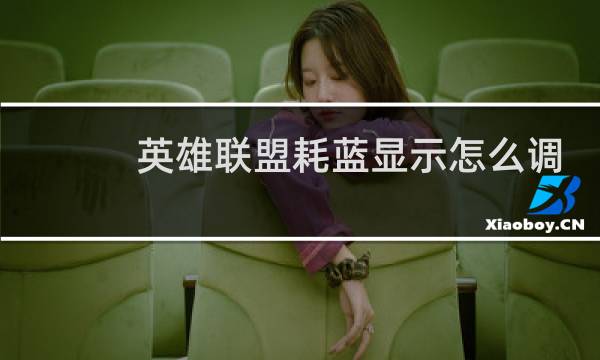 英雄联盟耗蓝显示怎么调图片