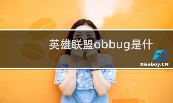 英雄联盟obbug是什么意思图片