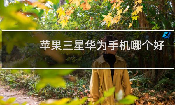 苹果三星华为手机哪个好