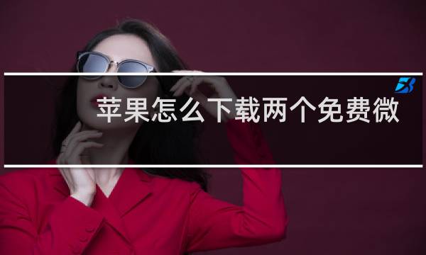 苹果怎么下载两个免费微信