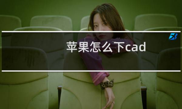 苹果怎么下cad