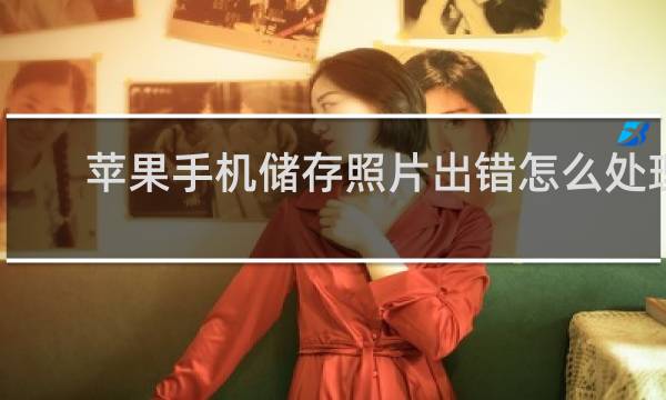 苹果手机储存照片出错怎么处理