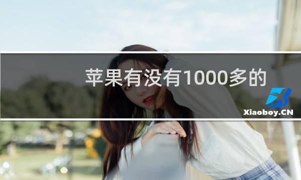 苹果有没有1000多的手机