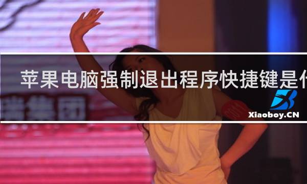 苹果电脑强制退出程序快捷键是什么