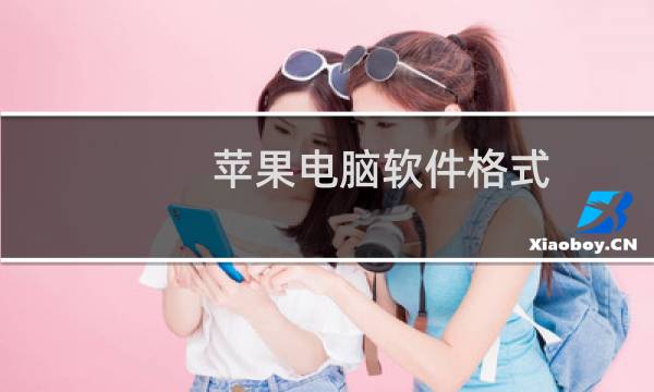 苹果电脑软件格式