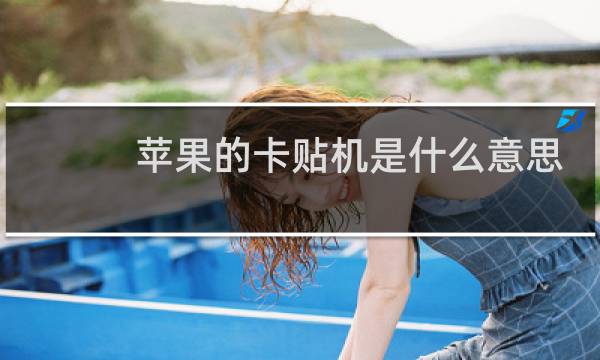 苹果的卡贴机是什么意思