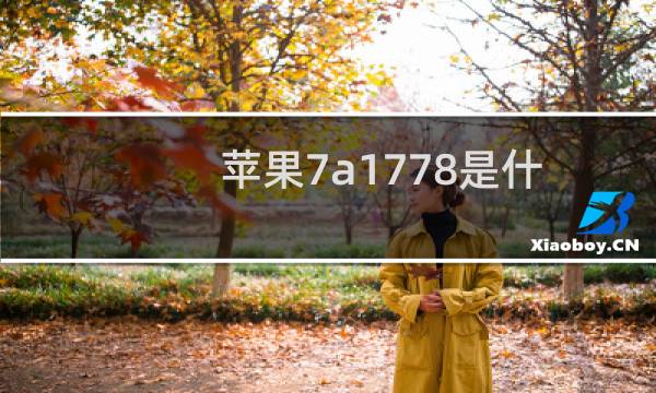 苹果7a1778是什么版本（苹果7a1778是什么版本）图片